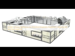 産業用 ホスピタリティ 機器 の ための 現代 的 な 食事 器具 最良 の 原材料 を 選ぶ