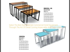 最高の原材料を選べ 商業用ホテルの設備 細かい彫刻の芸術を通して 完璧で曖昧な線を彫る