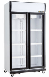 直立したショーケースの産業Refrigerのガラス ドアの飲料の冷たい飲みもの冷却装置