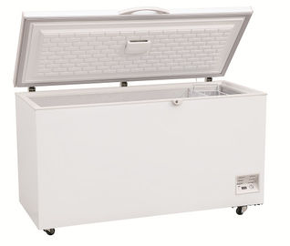 品質  Big Capacity Stainless Steel Chest Deep Freezer Commercial Top Door Adjustable Temp 工場
