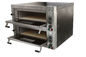 多機能の商業ピザ オーブン2のデッキの機械タイマー制御
