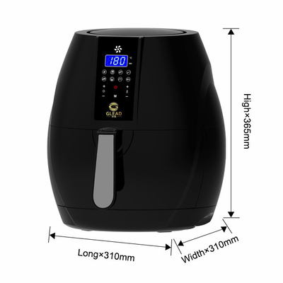 黒 1200w キッチン 調理器具 高性能エアフライヤー