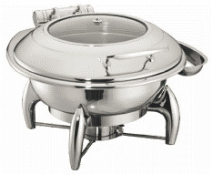 衛生 商業用調理機器 6L 丸型チャファー W/Oフレーム
