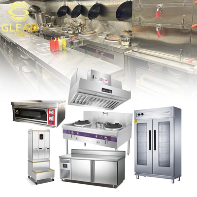 ガス商用パン屋 オーブン 2デッキ 4pan 6pan 安全保護 デジタル温度制御