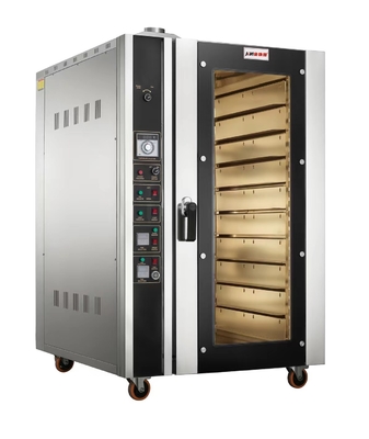 ステンレス鋼 商用焼焼炉 コンベクションオーブン 10 トレイ 電気生産性 LPG/天然ガス