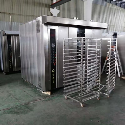 容量 電動回転オーブンのオーブン コンベクション加熱付きパン屋設備