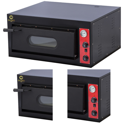 ステンレス鋼パンピザオーブン 4.2KW 1層 380V 商用パンメーカー機器