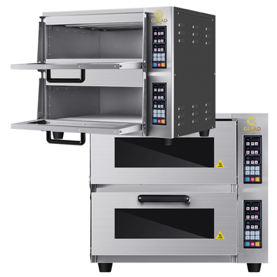 2層ピザ/パンを焼く装置 塗装 220-240V 50HZ