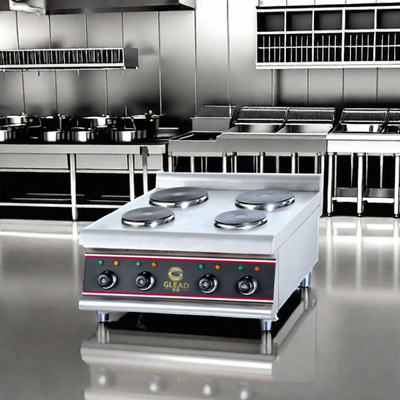 電動調理装置 GL-RU-4A 1-4 デッキ 0~300°C 温度範囲