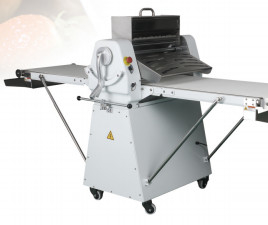 空間節約 電動パスタシート機 0.75KW 折りたたみ可能な商用パン屋設備 220V/380V