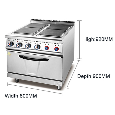 商業用ステンレス鋼 21KW 電動レストラン料理設備