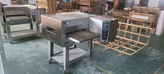 マルブルベースガス 商用パン設備 3N-380V/50Hz コンベヤーオーブン 0-400.C 温度