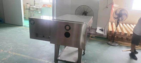 電動ピザパンオーブン,大理石/ステンレス鋼ベース 3N-380V/50Hz電圧 LPG/LNGガスタイプ