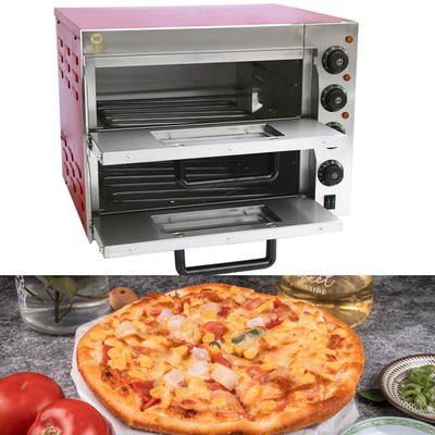 電気ピザオーブン 3kw 220-240V 焼物 商業用焼物オーブン 29KG