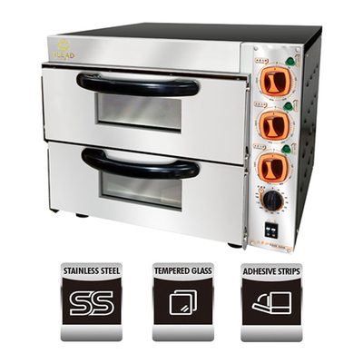 パイプザを焼く機能 2.7KW A と商用パン設備