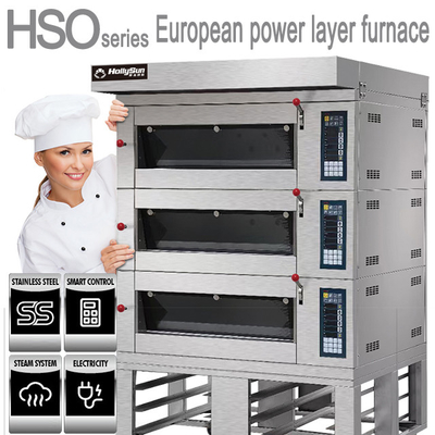 容量 電動パン具 6トレイ 商用オーブン 20.7kw パワー 380V 50HZ