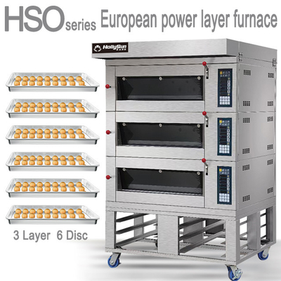6トレイ電気商用焼焼炉 トップ機器 380V 50HZ