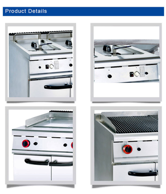 800×900×850 70 迅速かつ便利な食事のためのファストフードキッチン機器