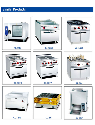 800×900×850 70 迅速かつ便利な食事のためのファストフードキッチン機器