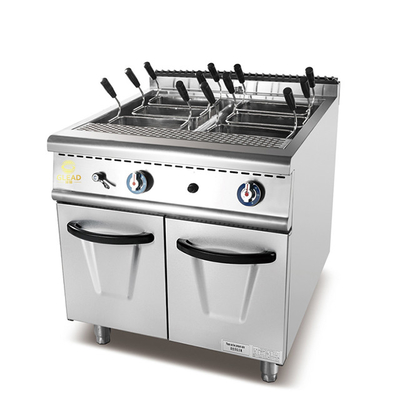 大容量タンク ガス消費のためのファストフードキッチン機器 LPG/NG 1.58/2.28Kgガス パスタクッキング キャビネット/h