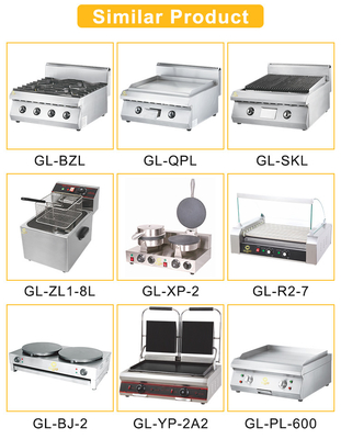 大容量タンク ガス消費のためのファストフードキッチン機器 LPG/NG 1.58/2.28Kgガス パスタクッキング キャビネット/h