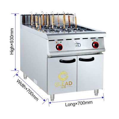 800×900×850 70 高量生産のための不?? 鋼ファストフードキッチン機器