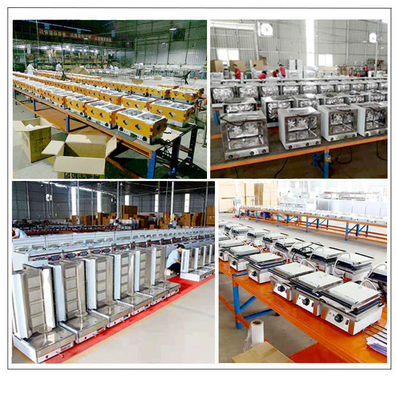 800×900×850 70 高量生産のための不?? 鋼ファストフードキッチン機器
