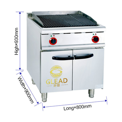 17 LPG/NG GL RH ガスのグリル キャビネット R13/4 接続 1.2/1.76Kg/h ガスの消費量