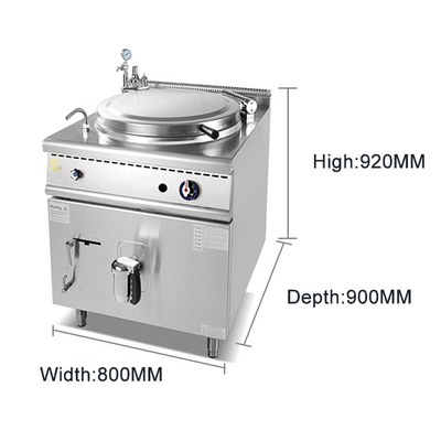 ステンレス・スティール レストラン用調理器具 ガス接続 R13/4 800×900×850 70