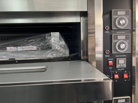 16 トレイ ガスデッキオーブン パン屋 パン卵タート フランス料理設備 494kg 0.3KW