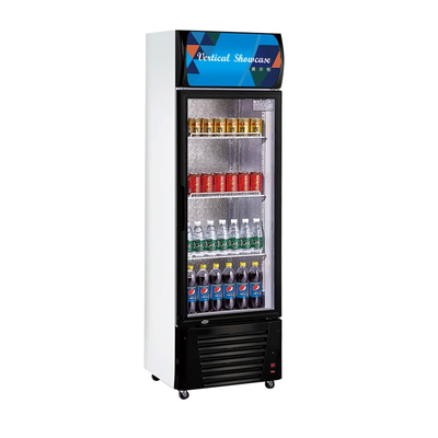 168L ホテルの冷蔵庫 ブラックシェル 160W コンプレッサー 空気冷却 単温ゾーン 容易な保守