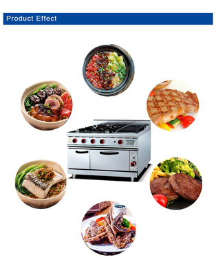 GH-999A 4 燃焼器具のガスレンジ ラバ・ロック・グリルオーブン プロ料理用