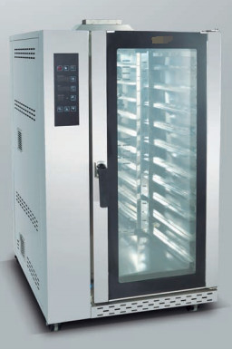 コンピュータ 電動熱気コンベクション エクションオーブン 10トレイデッキ 5~300°C 温度スプレー機能