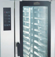 220V CComputer 電動熱気コンブーションオーブン 5-300.C 温度制御