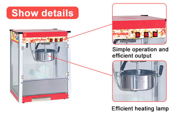 16.5kg コンパクト 1.5KW キッチン 炊飯器 220V-240V 電圧で ポップコーンを作るのに便利