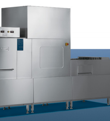 ステンレス鋼 SS304 フライトタイプ 食器洗浄機 6.7KW 電力 安全保護