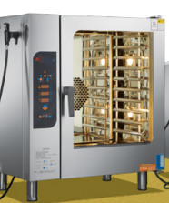商用パン設備 コンビオーブン A 380V 電熱 20x1/1GN容量の食事のために
