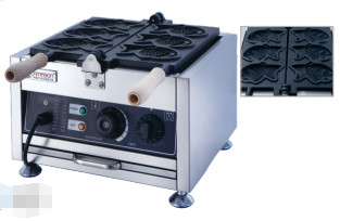 精密な温度制御 1.6KW 完全に脆いワッフルのための商用パン具