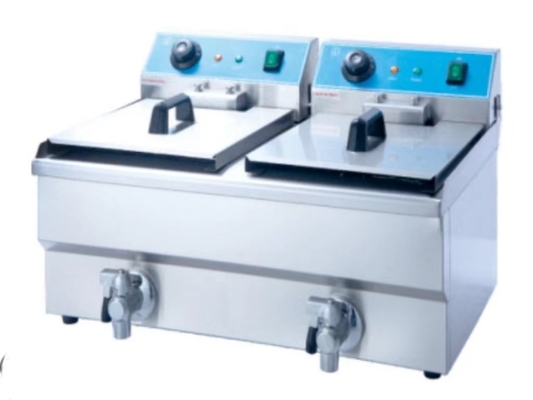 220-240v メカニカル制御パネル フライのためのレストラン料理機器