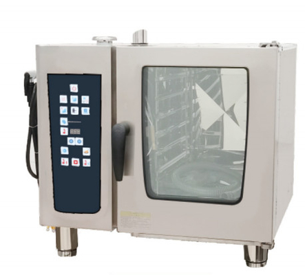 67mm シルバーステンレスステール コンビ 蒸気オーブン 焼却/蒸気 25-250°C 温度制御
