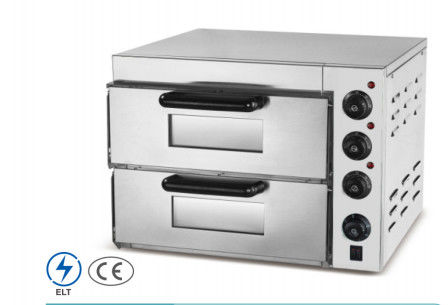 220V-240Vの電圧で精密調理のための商用グレードのステンレス鋼ピザオーブン