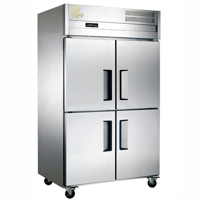 ストレージのための冷凍機能を持つ不oxidable鋼の商業冷蔵庫冷凍庫 - 220-240V 50Hz