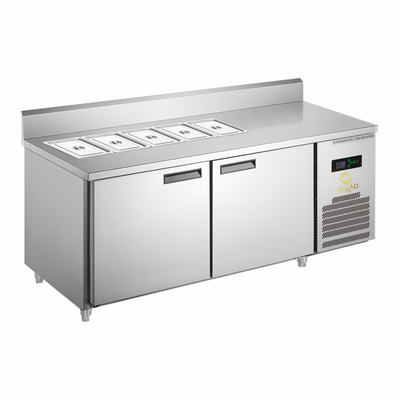 410L 工業冷蔵設備 温度 5-18C/0-5C 効率 390W パワーユニット ピザキャビネット/サラダキャビネット