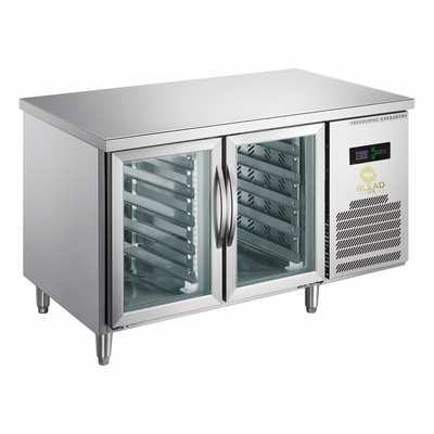 220V~240V 5°C~0°C 二重ガラスドア 産業用冷蔵設備 150Lディスプレイ・チラー