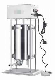 商用級のステンレス鋼のソーセージ詰め物/充填容量 手動電気肉加工機