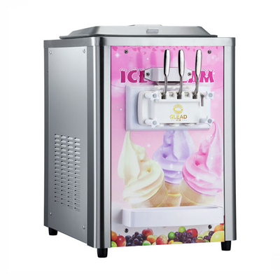 1.7kW工業冷蔵庫 2x5.8Lホッパー 12-18kg/h 生産速度 220-240V 電圧