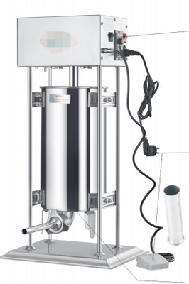 ステンレス鋼 食品加工機械 15L 電動 簡単 充填 衛生 機能 ソーセージ 詰め物/詰め物