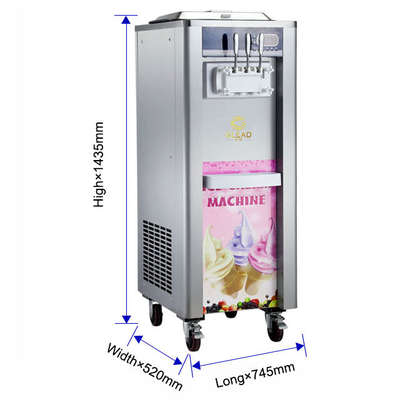 産業用冷蔵設備 双ホッパー 360-460カップ/h 前冷却 保存 夜間機能