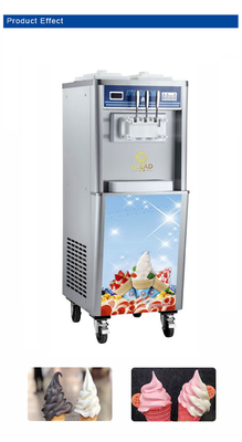 効率的な生産と冷却のための二重5.8Lホッパーを持つ産業冷蔵設備