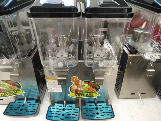 R134a 冷却剤冷却機能を持つ32Lジュースディスペンサー 黒/オレンジ/緑/黄色